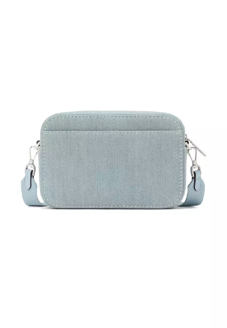 KATE SPADE DENIM CAMERA BAG